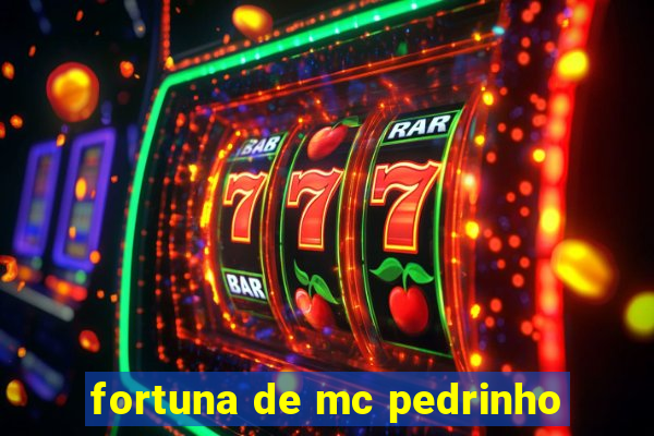 fortuna de mc pedrinho